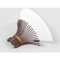 Gebraucht] Lucide Wandleuchte Canna Wandleuchte Lampe Designerlampe E27 Bronze Opal Weiß B-Ware von LUCIDE