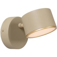 Gian - Wandleuchte - led Dim. - 1x9W 2700K - Taupe - Lucide Gian - Wandleuchte - led Dim. - 1x9W 2700K - Taupe - Lucide von LUCIDE