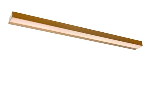 LUCIDE ALEXA - Wandleuchte Badezimmer - LED - 1x13W 3000K - IP44 - Mattes Gold/Messing von LUCIDE