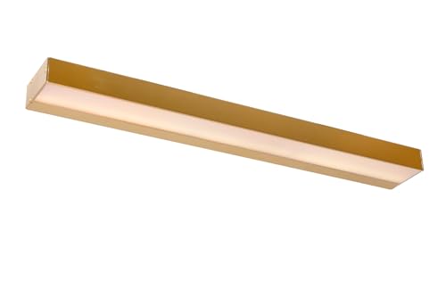 LUCIDE ALEXA - Wandleuchte Badezimmer - LED - 1x8W 3000K - IP44 - Mattes Gold/Messing von LUCIDE