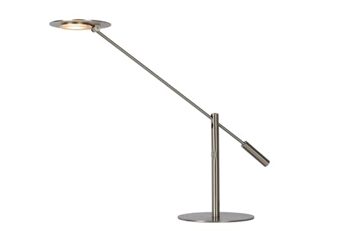 LUCIDE ANSELMO - Schreibtischlampe - LED Dim. - 1x9W 3000K - Chrom Matt von LUCIDE