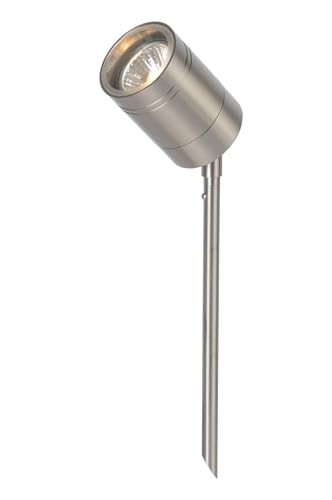 LUCIDE ARNE-LED - Gartenstrahler - Ø 6,3 cm - LED - GU10-1x5W 2700K - IP44 - Chrom Matt LUCIDE ARNE-LED - Gartenstrahler - Ø 6,3 cm - LED - GU10-1x5W 2700K - IP44 - Chrom Matt von LUCIDE