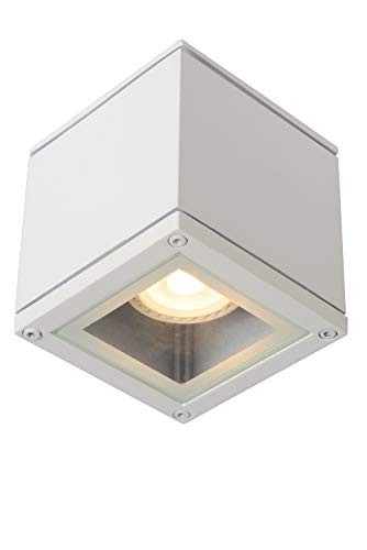 LUCIDE AVEN - Deckenstrahler Badezimmer - 1xGU10 - IP65 - Weiß von LUCIDE