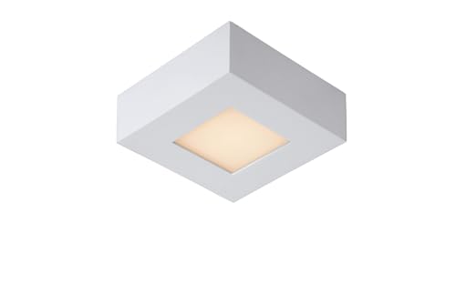 LUCIDE BRICE-LED - Deckenleuchte Badezimmer - LED Dim. - 1x8W 3000K - IP44 - Weiß von LUCIDE