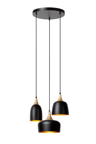 LUCIDE CHAYANNE - Pendelleuchten - Ø 30 cm - 3xE14 - Schwarz von LUCIDE