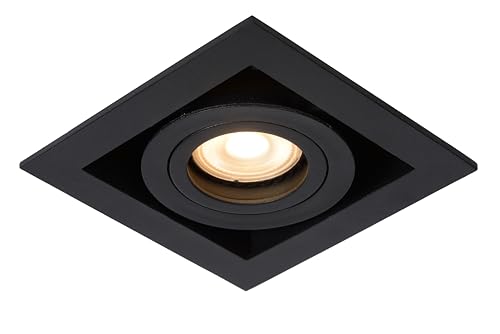 LUCIDE CHIMNEY - Einbaustrahler - 1xGU10 - Schwarz von LUCIDE