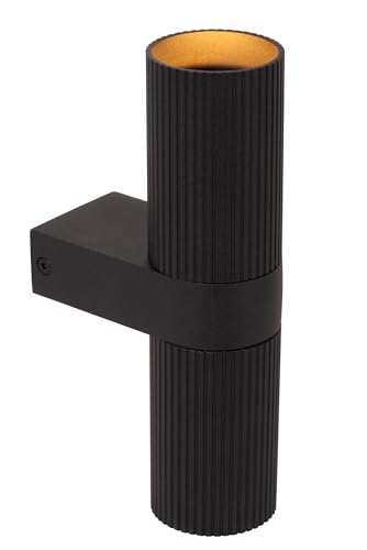 LUCIDE CLUBS - Wandstrahler/Wandleuchte - 2xGU10 - Schwarz LUCIDE CLUBS - Wandstrahler/Wandleuchte - 2xGU10 - Schwarz von LUCIDE