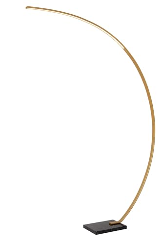 LUCIDE CURVE - Bogenlampe - LED Dim. - 1x15W 2700K - Mattes Gold/Messing LUCIDE CURVE - Bogenlampe - LED Dim. - 1x15W 2700K - Mattes Gold/Messing von LUCIDE