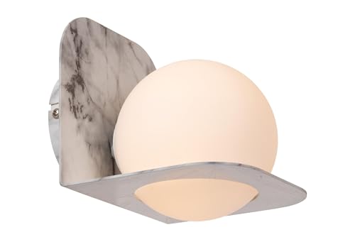 LUCIDE DAVY - Wandleuchte Badezimmer - 1xG9 - IP44 - Grau von LUCIDE