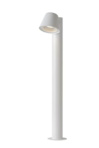 LUCIDE DINGO-LED - Pollerleuchte - LED Dim. - GU10-1x5W 3000K - IP44 - Weiß LUCIDE DINGO-LED - Pollerleuchte - LED Dim. - GU10-1x5W 3000K - IP44 - Weiß von LUCIDE