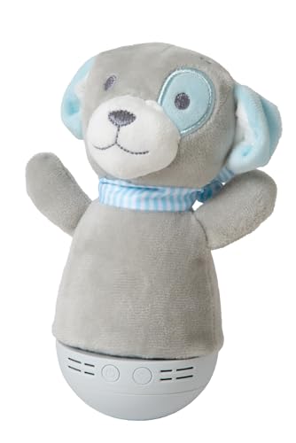 LUCIDE DOLLY - Tischlampe Kinderzimmer - Batterien - LED - 1x3W 2700K - Mit Musikfunktion - Grau LUCIDE DOLLY - Tischlampe Kinderzimmer - Batterien - LED - 1x3W 2700K - Mit Musikfunktion - Grau von LUCIDE