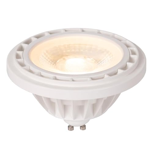 LUCIDE ES111 – LED-Lampe – Ø 11 cm – LED Dim to warm – GU10 – 1 x 12 W 2200 K/3000 K – Weiß von LUCIDE