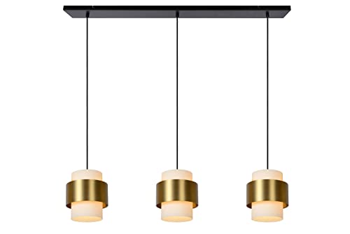 LUCIDE FIRMIN - Pendelleuchten - 3xE27 - Mattes Gold/Messing von LUCIDE