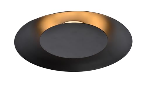 LUCIDE FOSKAL - Deckenleuchte - Ø 34,5 cm - LED - 1x12W 2700K - Schwarz LUCIDE FOSKAL - Deckenleuchte - Ø 34,5 cm - LED - 1x12W 2700K - Schwarz von LUCIDE