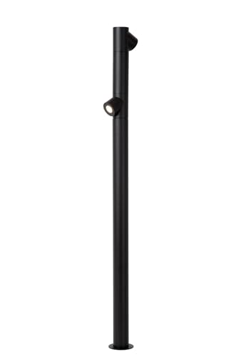 LUCIDE IBAMBA - Pollerleuchte - LED - 2x6W 3000K - IP65 - Schwarz LUCIDE IBAMBA - Pollerleuchte - LED - 2x6W 3000K - IP65 - Schwarz von LUCIDE