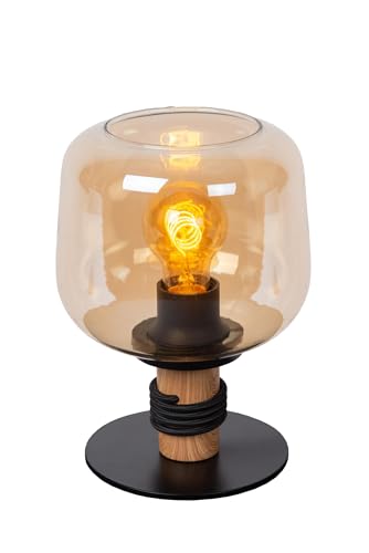 LUCIDE ILONA - Tischlampe - Ø 18 cm - 1xE27 - Amber von LUCIDE