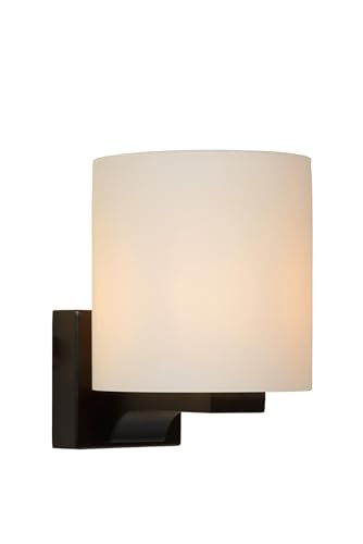 LUCIDE JENNO - Wandleuchte Badezimmer - 1xG9 - IP44 - Schwarz von LUCIDE