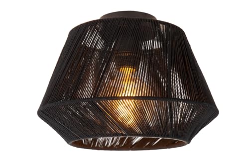 LUCIDE JESSICA - Deckenleuchte - Ø 30 cm - 1xE27 - Schwarz von LUCIDE