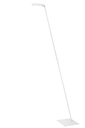 LUCIDE LAVALE - Stehlampe Mit Leselampe - LED Dim. - 1x3W 2700K - Weiß von LUCIDE
