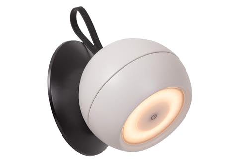 LUCIDE LUNEX - wiederaufladbare Wandleuchte Innen/Außen - Akku/Batterie - LED Dim. - 1x2W 3000K - IP54 - Magnetisch - Weiß LUCIDE LUNEX - wiederaufladbare Wandleuchte Innen/Außen - Akku/Batterie - LED Dim. - 1x2W 3000K - IP54 - Magnetisch - Weiß von LUCIDE