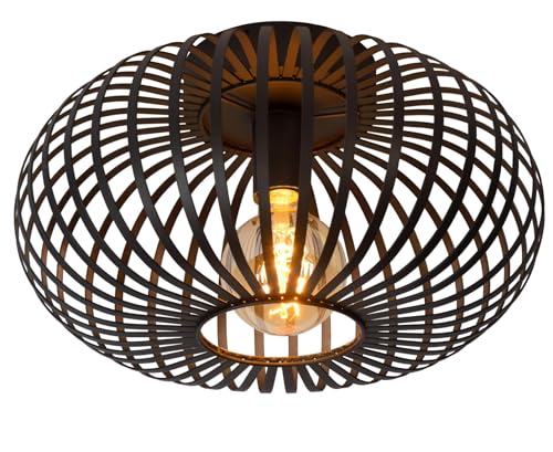 LUCIDE MANUELA - Deckenleuchte - Ø 39,5 cm - 1xE27 - Schwarz LUCIDE MANUELA - Deckenleuchte - Ø 39,5 cm - 1xE27 - Schwarz von LUCIDE