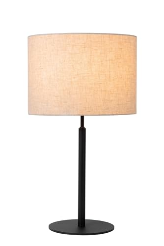 LUCIDE MAYA - Tischlampe - Ø 26 cm - 1xE27 - Beige von LUCIDE