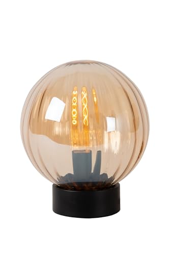 LUCIDE MONSARAZ - Tischlampe - Ø 25 cm - 1xE27 - Amber von LUCIDE