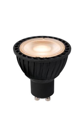 LUCIDE MR16 - Led Lampe - Ø 5 cm - LED - GU10-1x5W 2700K - Tag/Nacht-Sensor - Schwarz von LUCIDE