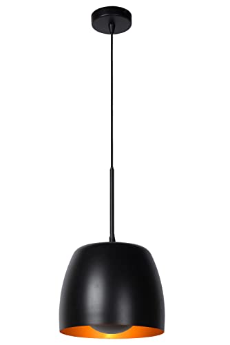 LUCIDE NOLAN - Pendelleuchten - Ø 24 cm - 1xE27 - Schwarz LUCIDE NOLAN - Pendelleuchten - Ø 24 cm - 1xE27 - Schwarz von LUCIDE