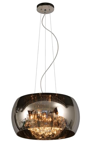 LUCIDE PEARL - Pendelleuchten - Ø 40 cm - 5xG9 - Chrom von LUCIDE