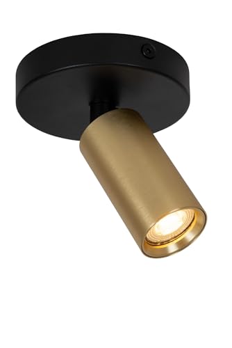 LUCIDE RITMO - Deckenstrahler - Ø 10 cm - 1xGU10 (MR11) - Mattes Gold/Messing von LUCIDE
