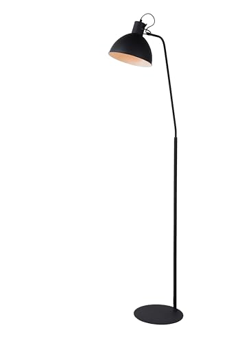 LUCIDE SHADI - Stehlampe Mit Leselampe - 1xE27 - Schwarz von LUCIDE