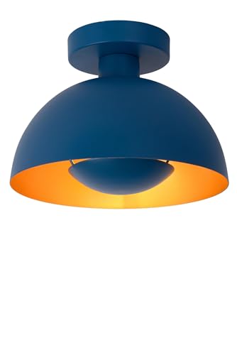 LUCIDE SIEMON - Deckenleuchte - Ø 25 cm - 1xE27 - Blau von LUCIDE