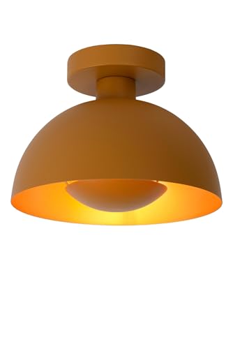 LUCIDE SIEMON - Deckenleuchte - Ø 25 cm - 1xE27 - Ockergelb von LUCIDE