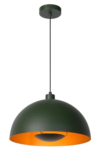 LUCIDE SIEMON - Pendelleuchten - Ø 40 cm - 1xE27 - Grün von LUCIDE