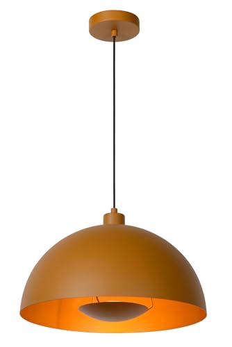 LUCIDE SIEMON - Pendelleuchten - Ø 40 cm - 1xE27 - Ockergelb LUCIDE SIEMON - Pendelleuchten - Ø 40 cm - 1xE27 - Ockergelb von LUCIDE