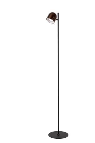 LUCIDE SKANSKA RECH - wiederaufladbare Stehlampe Innen/Außen - Akku/Batterie - Ø 23 cm - LED Dim. - CCT - 1x3W 3000K/6000K - IP44 - Kaffee von LUCIDE