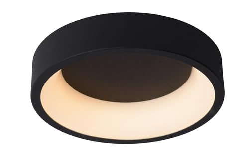 LUCIDE TALOWE LED - Deckenleuchte - Ø 30 cm - LED Dim. - 1x20W 3000K - Schwarz von LUCIDE