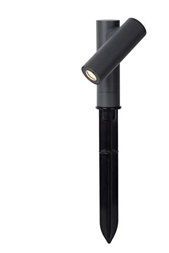 LUCIDE TATUM - Gartenstrahler - LED - 1x4,5W 3000K - IP65 - Anthrazit von LUCIDE