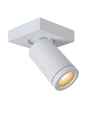 LUCIDE TAYLOR - Deckenstrahler Badezimmer - LED Dim to warm - GU10-1x5W 2200K/3000K - IP44 - Weiß von LUCIDE