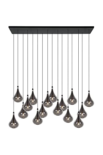 LUCIDE TEARS - Pendelleuchten - LED Dim. - G4-16x1,5W 3000K - Schwarz LUCIDE TEARS - Pendelleuchten - LED Dim. - G4-16x1,5W 3000K - Schwarz von LUCIDE