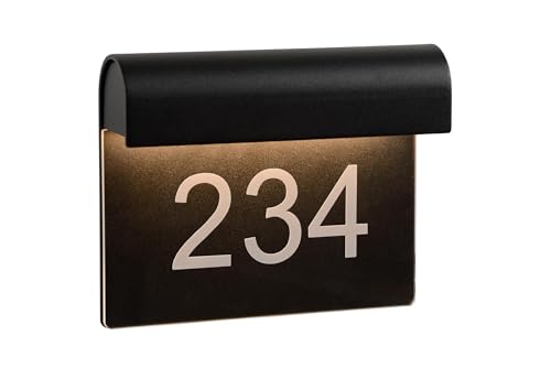 LUCIDE THESI LED - Wandleuchte Innen/Außen - LED - 1x8W 3000K - IP54 - Schwarz von LUCIDE