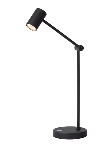 LUCIDE TIPIK - wiederaufladbare Schreibtischlampe - Akku/Batterie - LED 3 StepDim - 1x3W 2700K - Schwarz LUCIDE TIPIK - wiederaufladbare Schreibtischlampe - Akku/Batterie - LED 3 StepDim - 1x3W 2700K - Schwarz von LUCIDE