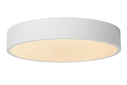 LUCIDE UNAR - Deckenleuchte - Ø 30 cm - LED 3 StepDim - 1x18W 2700K - Weiß von LUCIDE