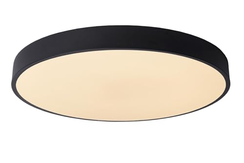 LUCIDE UNAR - Deckenleuchte - Ø 49,5 cm - LED 3 StepDim - 1x36W 2700K - Schwarz von LUCIDE