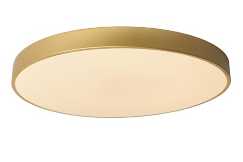 LUCIDE UNAR - Deckenleuchte - Ø 60 cm - LED 3 StepDim - 1x60W 2700K - Mattes Gold/Messing LUCIDE UNAR - Deckenleuchte - Ø 60 cm - LED 3 StepDim - 1x60W 2700K - Mattes Gold/Messing von LUCIDE