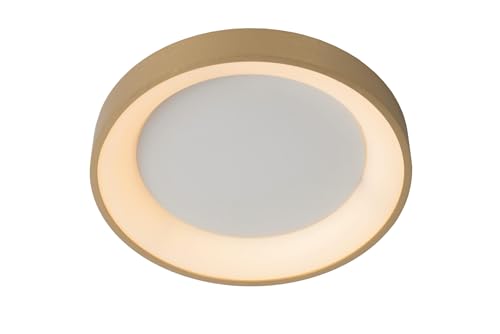 LUCIDE VIDAL - Deckenleuchte - Ø 28 cm - LED Dim. - 1x20W 2700K - Mattes Gold/Messing von LUCIDE