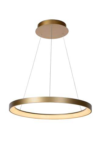 LUCIDE VIDAL - Pendelleuchten - Ø 58 cm - LED Dim. - 1x48W 2700K - Mattes Gold/Messing von LUCIDE