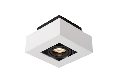 LUCIDE XIRAX - Deckenstrahler - LED Dim to warm - GU10-1x5W 2200K/3000K - Weiß LUCIDE XIRAX - Deckenstrahler - LED Dim to warm - GU10-1x5W 2200K/3000K - Weiß von LUCIDE