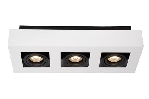 LUCIDE XIRAX - Deckenstrahler - LED Dim to warm - GU10-3x5W 2200K/3000K - Weiß von LUCIDE